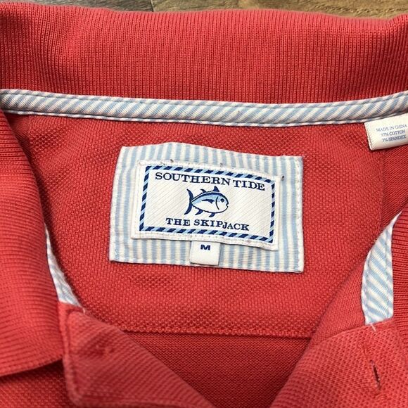 Southern Tide short sleeve polo shirt. Size medium - Picture 4 of 4